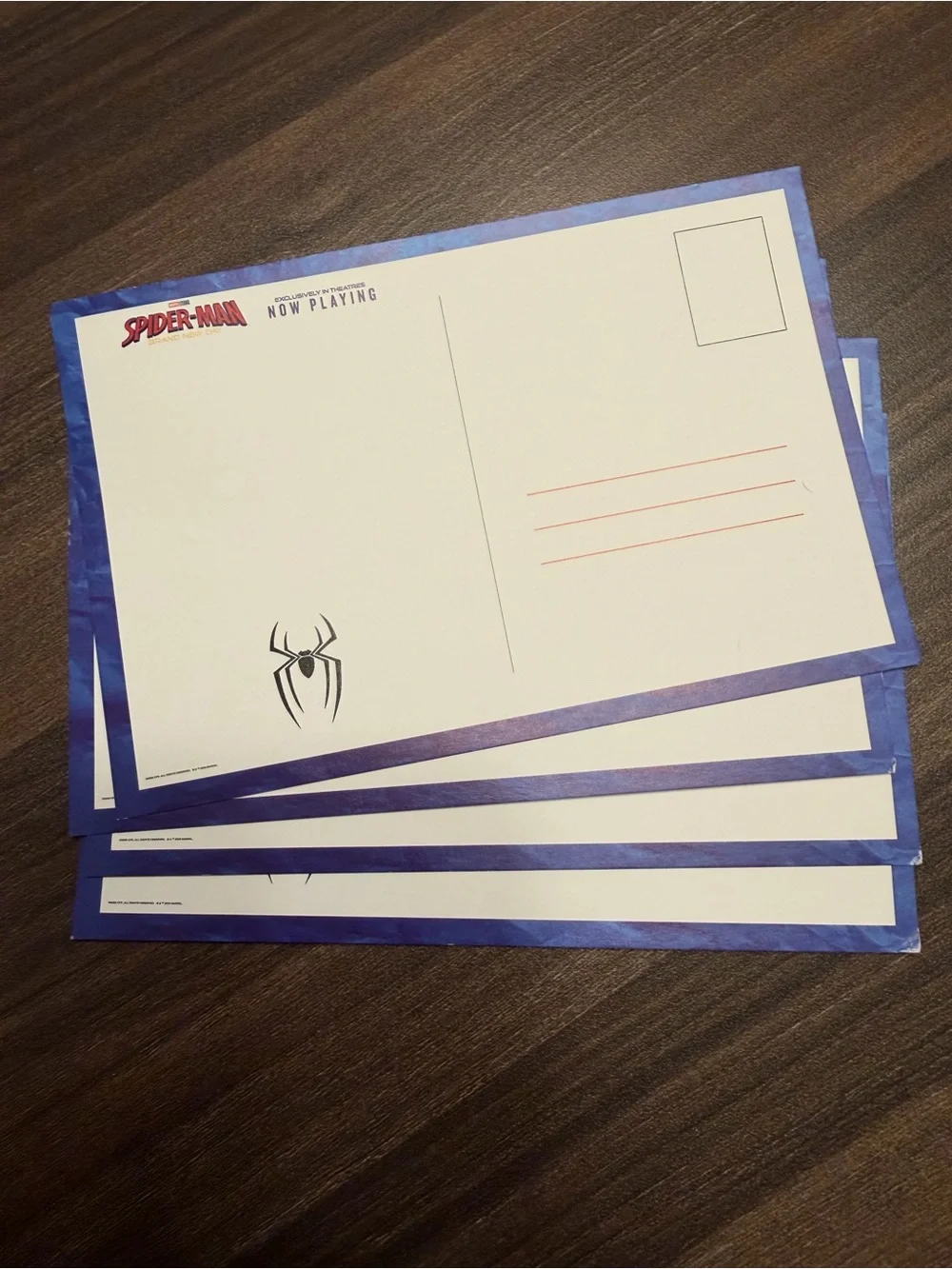 Spider-Man post cards